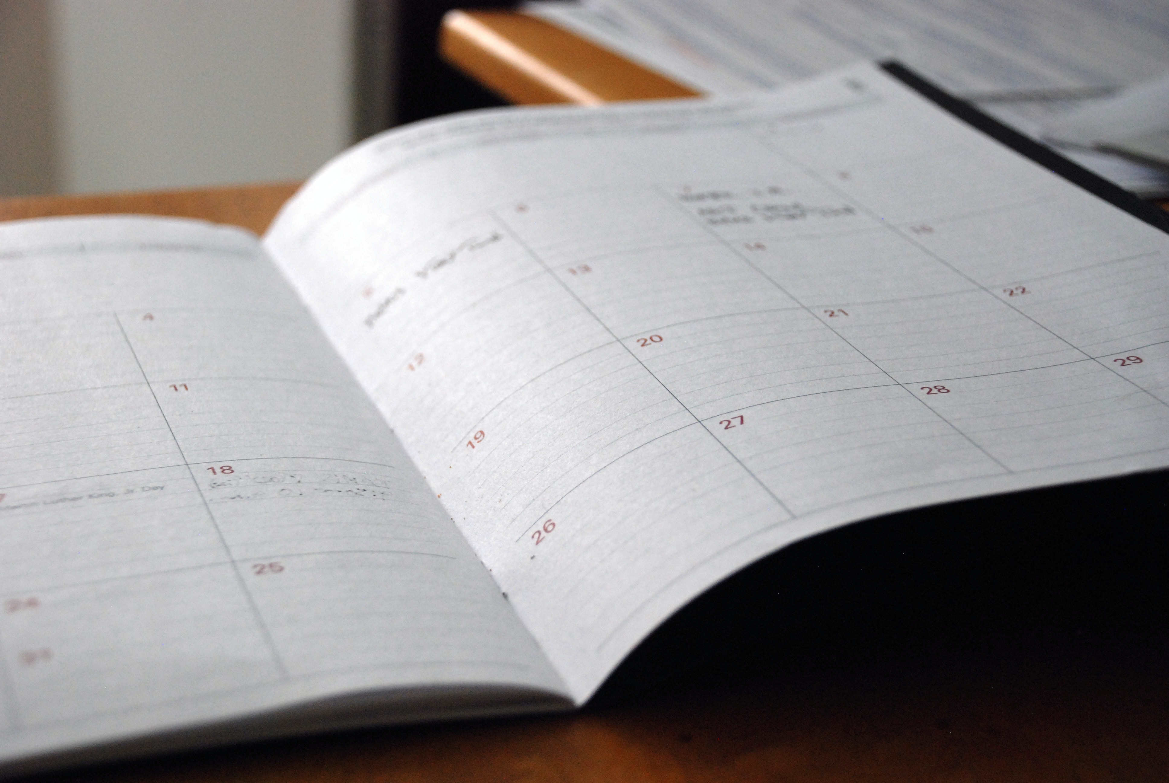 Photo agenda
